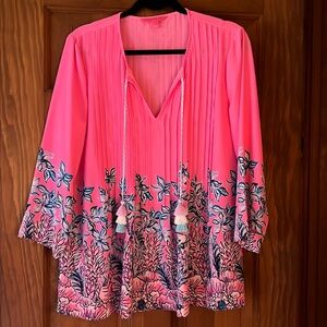 Lilly Pulitzer silk top